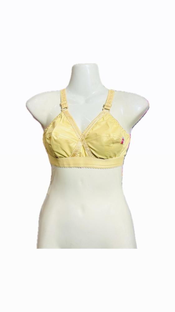 Non-Padded Cotton Bra Beige Daily Wear Pakistan
