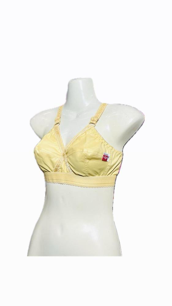 Non-Padded Cotton Bra Beige Daily Wear Pakistan