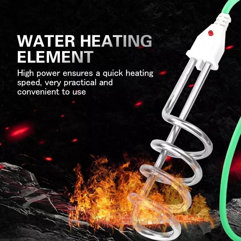 1500W Electric Immersion Rod Fast Heating Stainless Steel