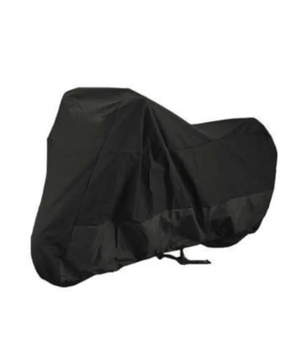 Black Waterproof Bike Cover for Dust & Rain Protection