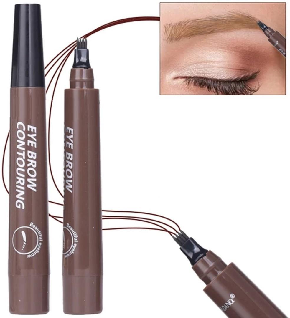 Waterproof Eyebrow Pen Long Lasting Easy to Use