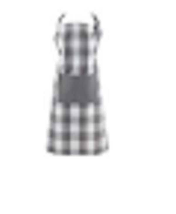 Premium Cotton Apron Black Blue Pink 31x28"