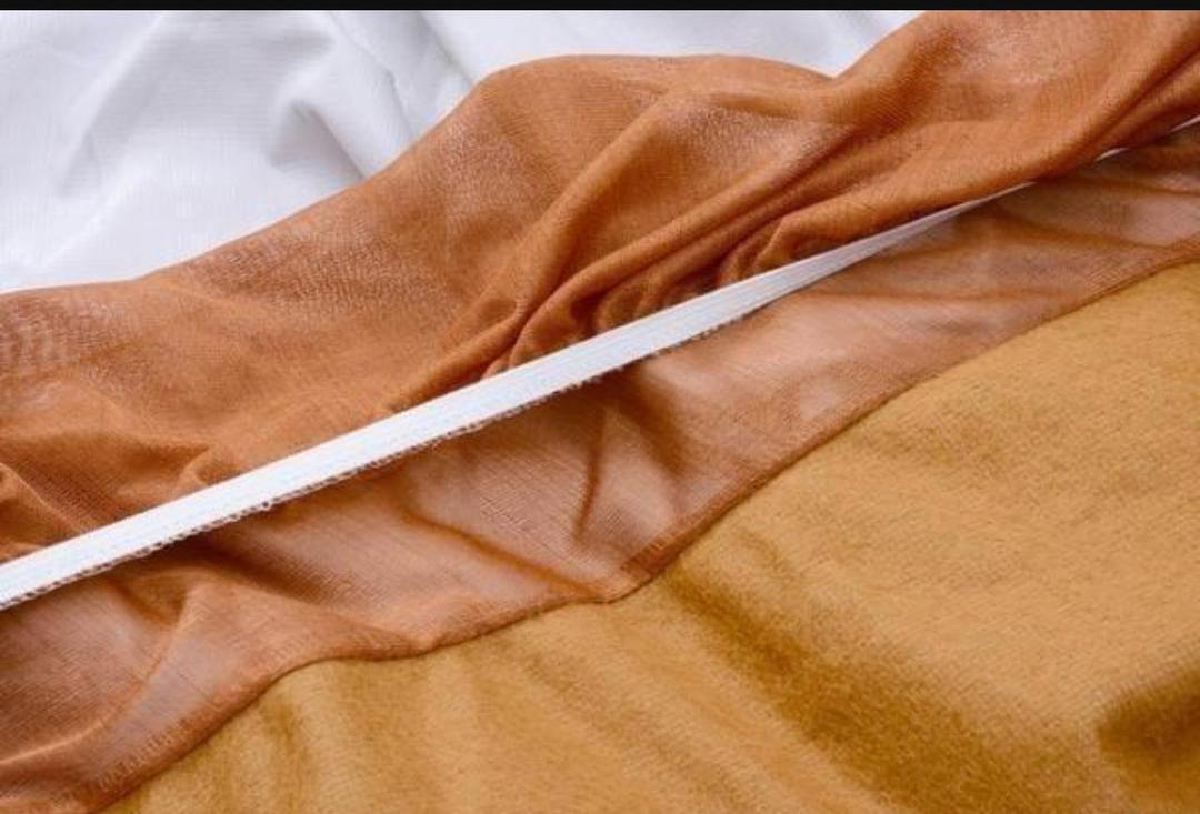 Terry Cotton Waterproof Double Bed Mattress Cover Brown