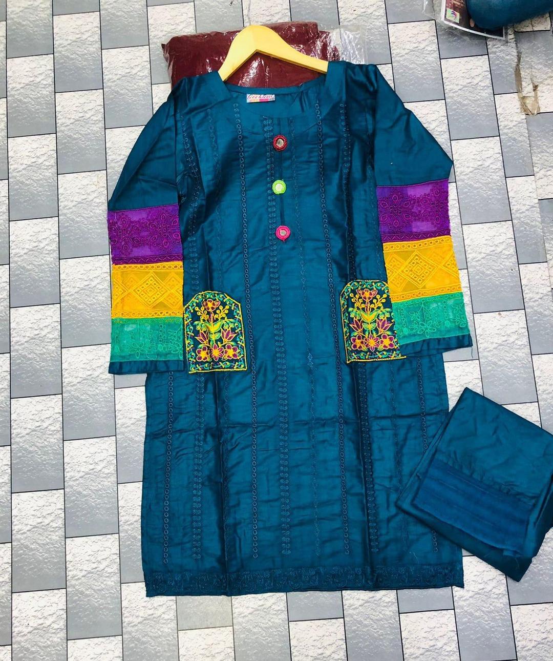 Mobile Cover Peshawari Brand Unstitched Black