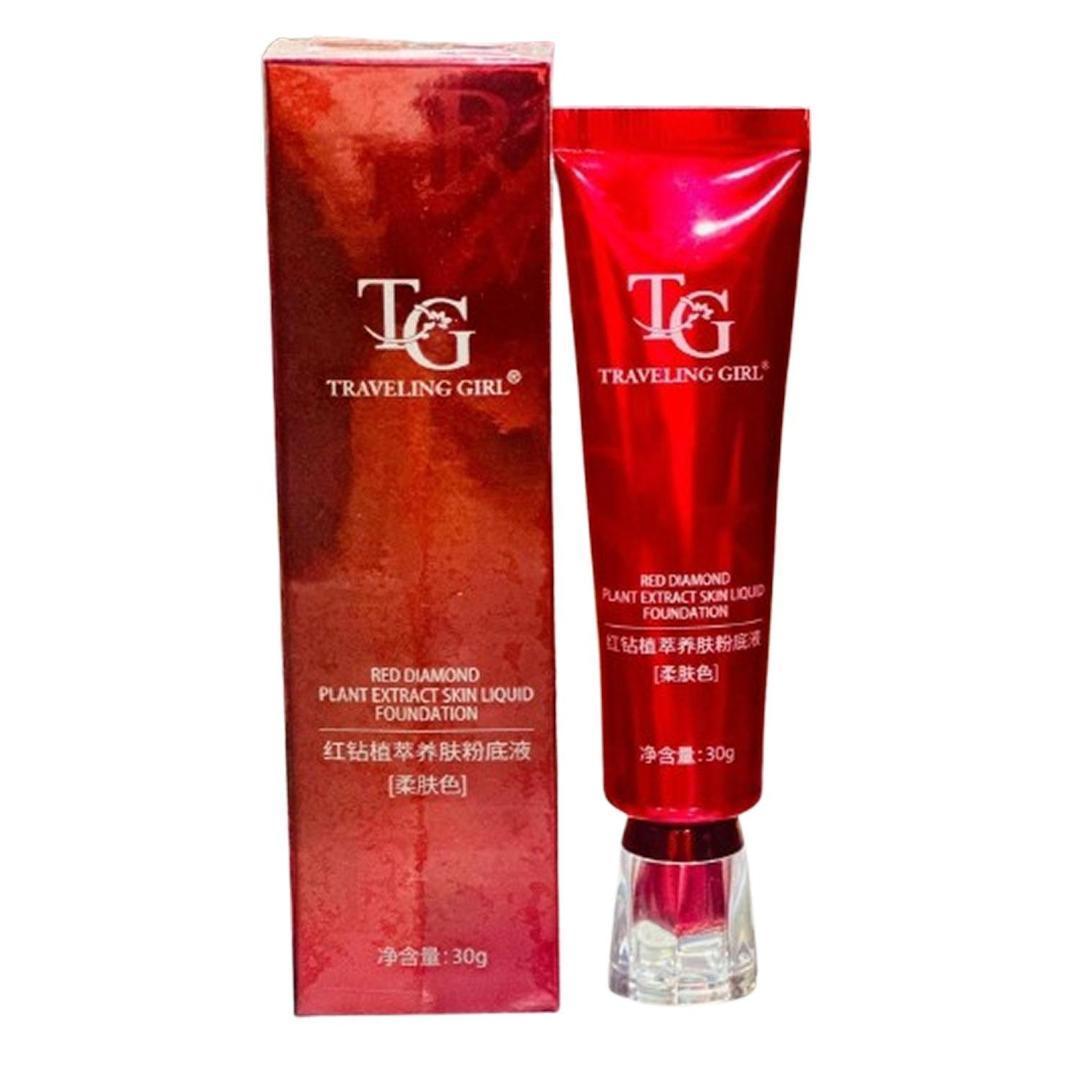 TG Matte Liquid Foundation 30g Red Packaging