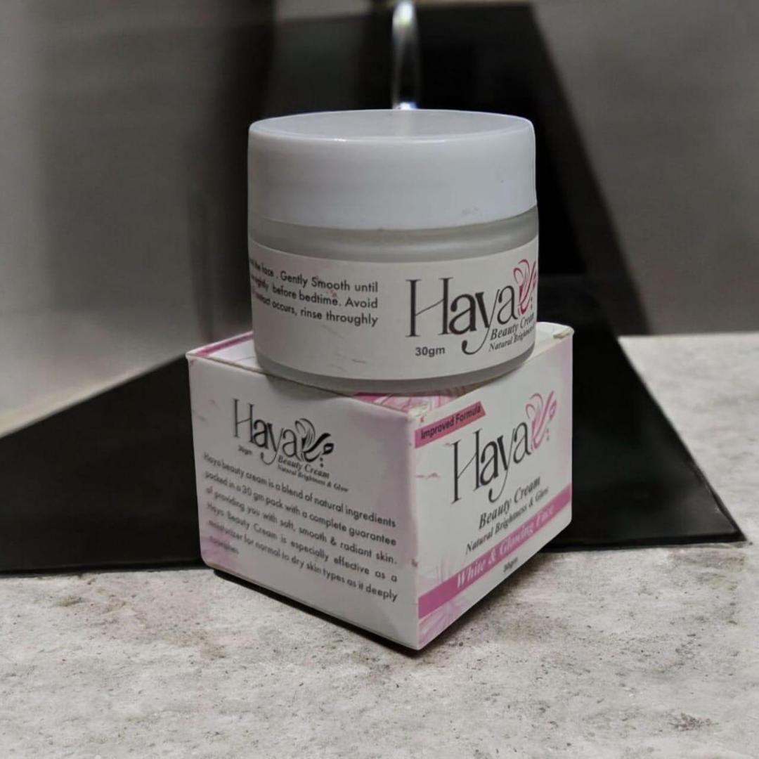 Haya Beauty Cream Whitening Hydrating All Skin Types