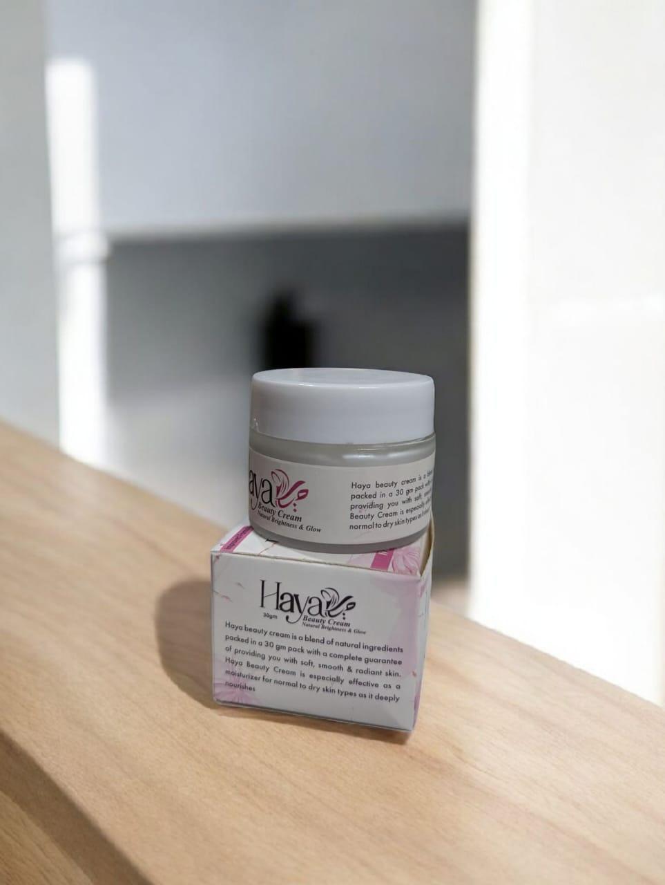 Haya Beauty Cream Whitening Hydrating All Skin Types