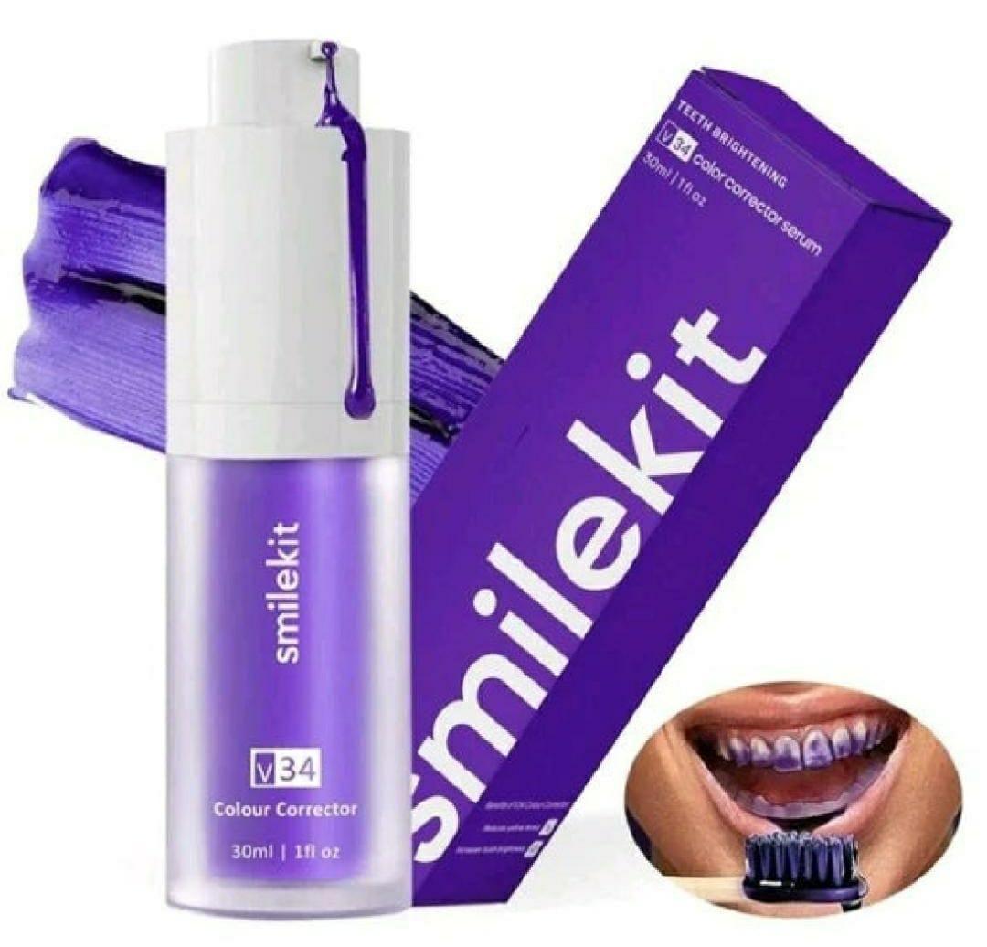 V34 Teeth Whitening Serum Purple 30ml