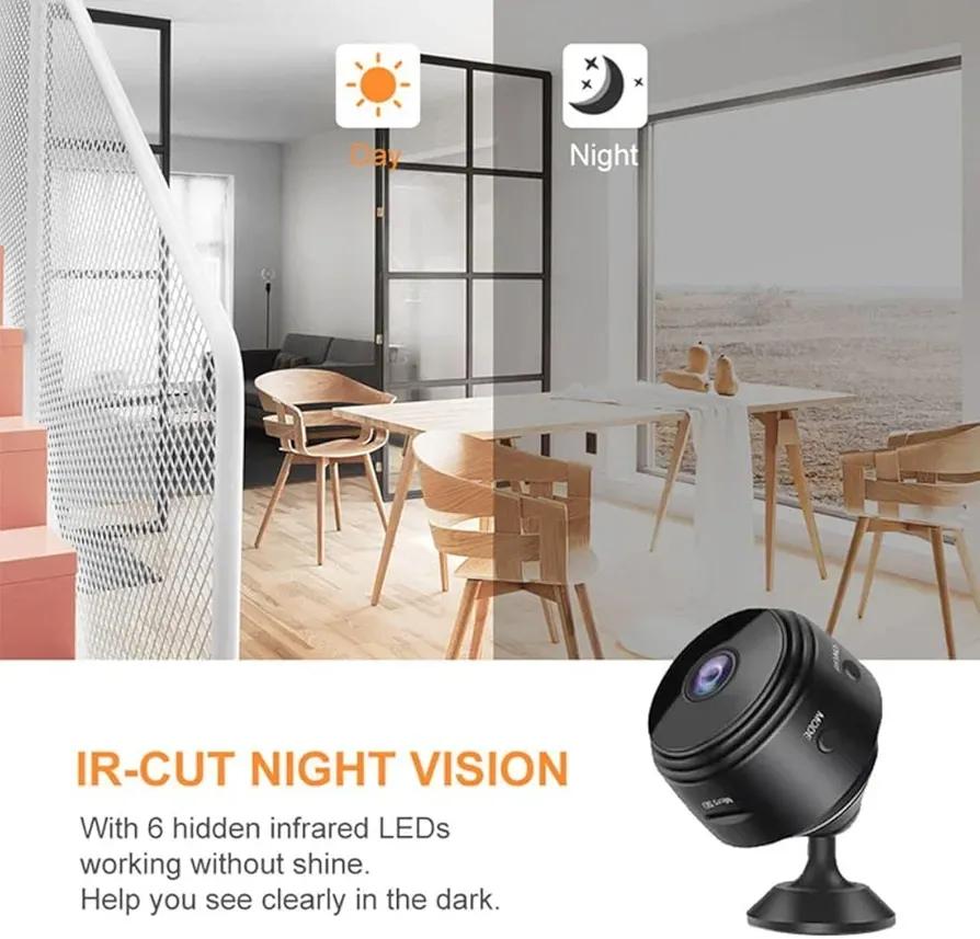 Night Vision 360 Degree HD Camera with USB Charging