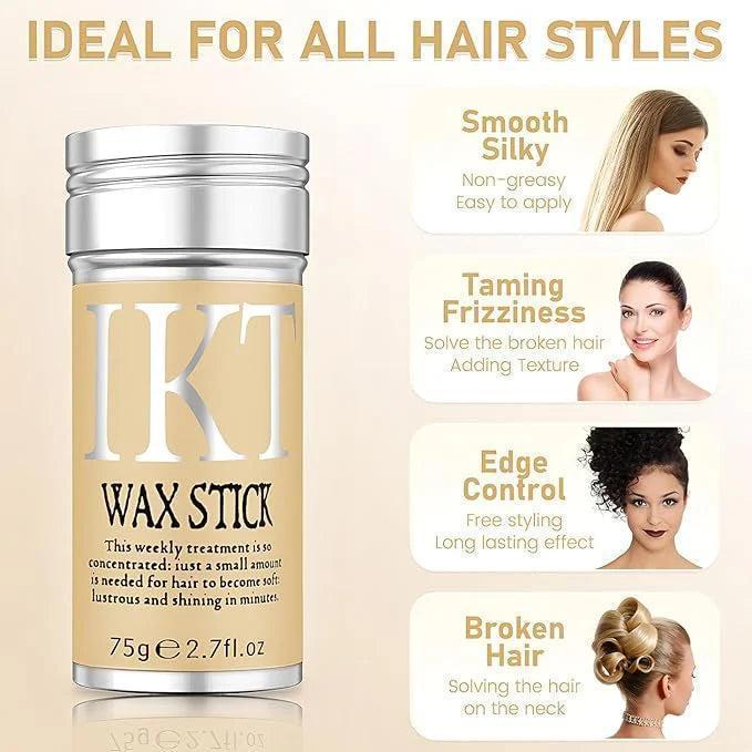 Hair Wax Stick for Frizz Control & Style