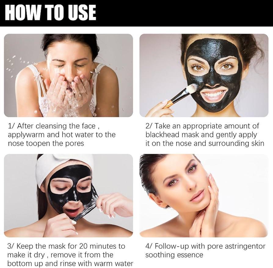 Black Peel-Off Mask for Oily Skin Pakistan