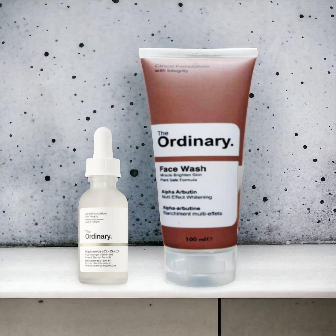 Niacinamide Serum + Face Wash Set for Pakistani Skin