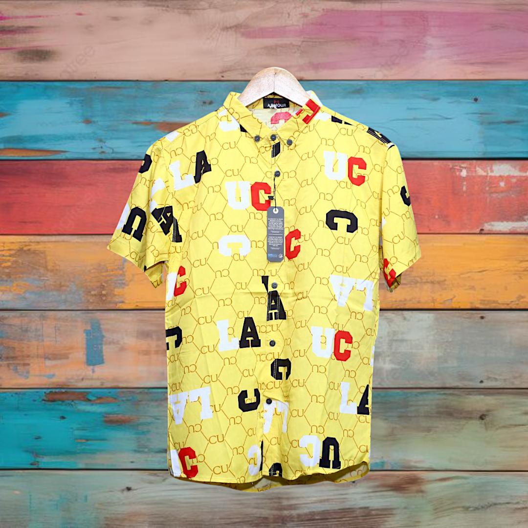 Premium Dhanak Tracksuit Yellow Medium Large