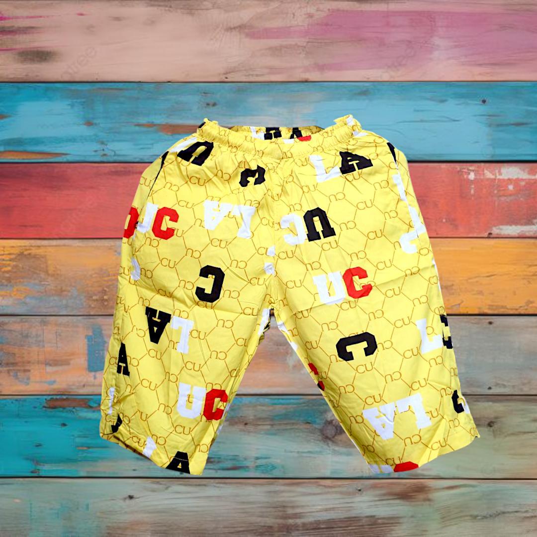Premium Dhanak Tracksuit Yellow Medium Large