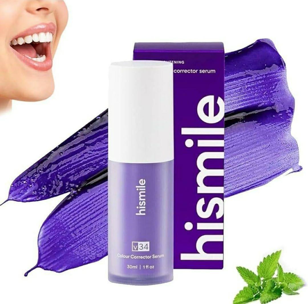 V34 Purple Teeth Whitening Serum 30ml
