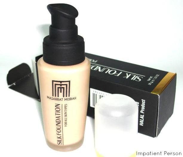 Masarrat Misbah Silk Foundation All Skin Types 24Hr Coverage