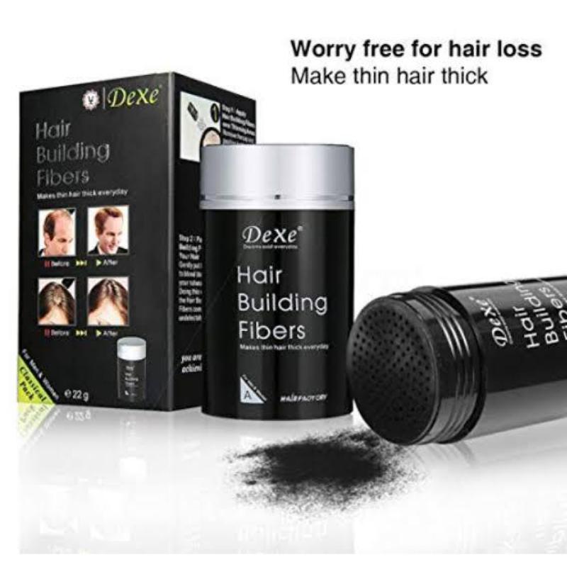 Hair Building Fiber 29g Black Brown Gray Volume Boost