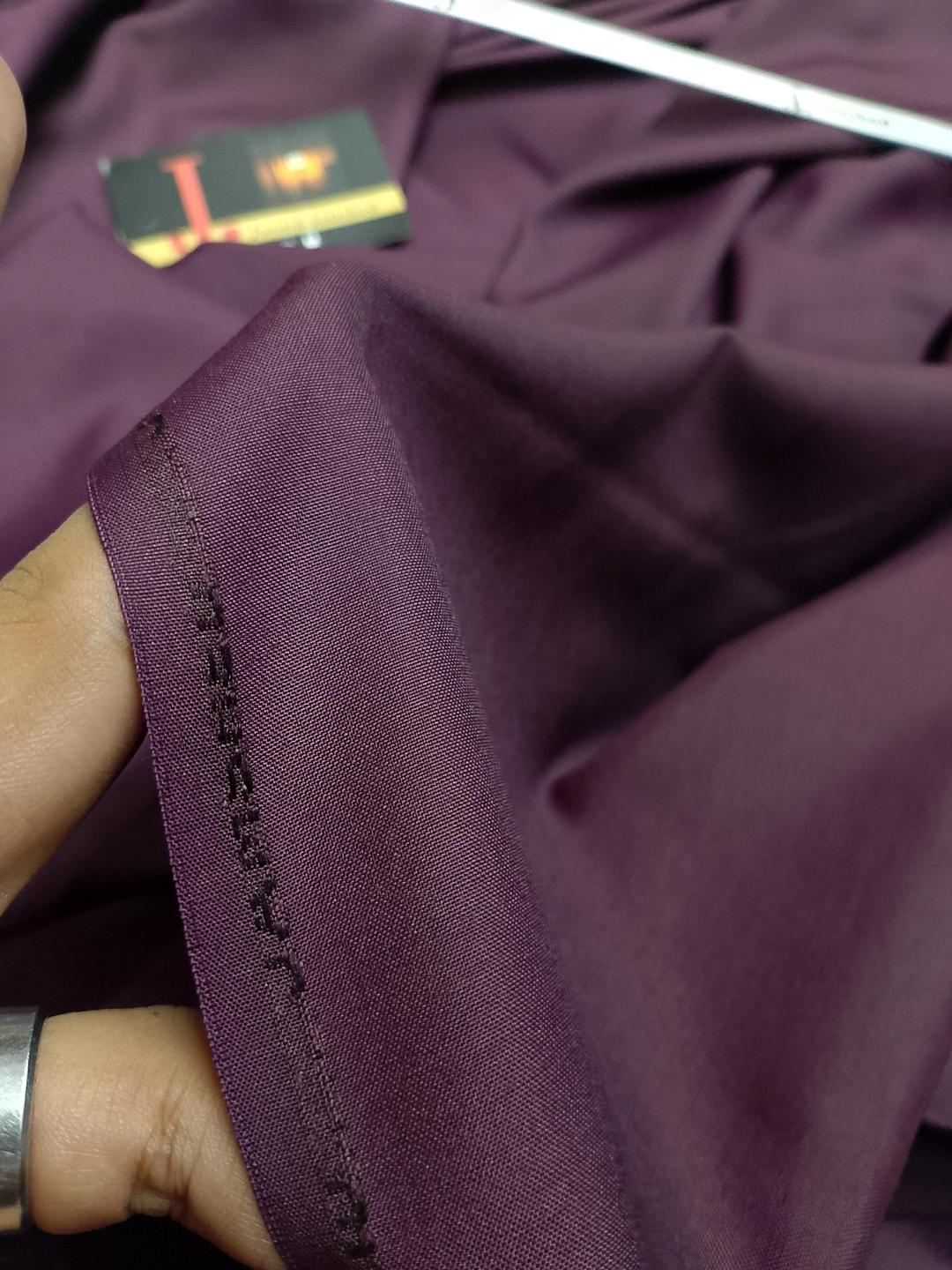 Maroon Wash & Wear Men's Suit Premium Quality