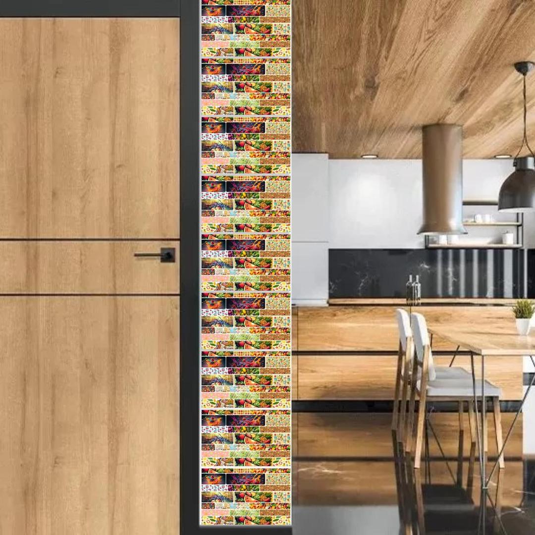 Modern Fruit Wall Stickers for Kitchens & Bathrooms
