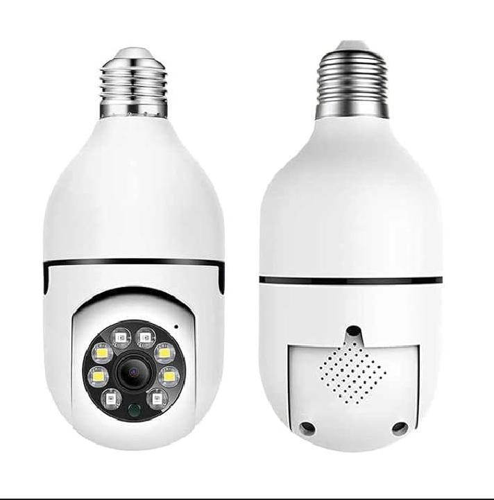 360-View Security Camera Easy Install White ABS