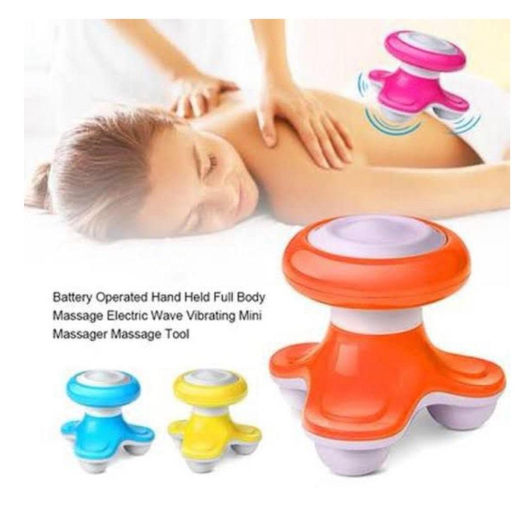 Portable Rechargeable Mini Massager 50ml Black Bottle