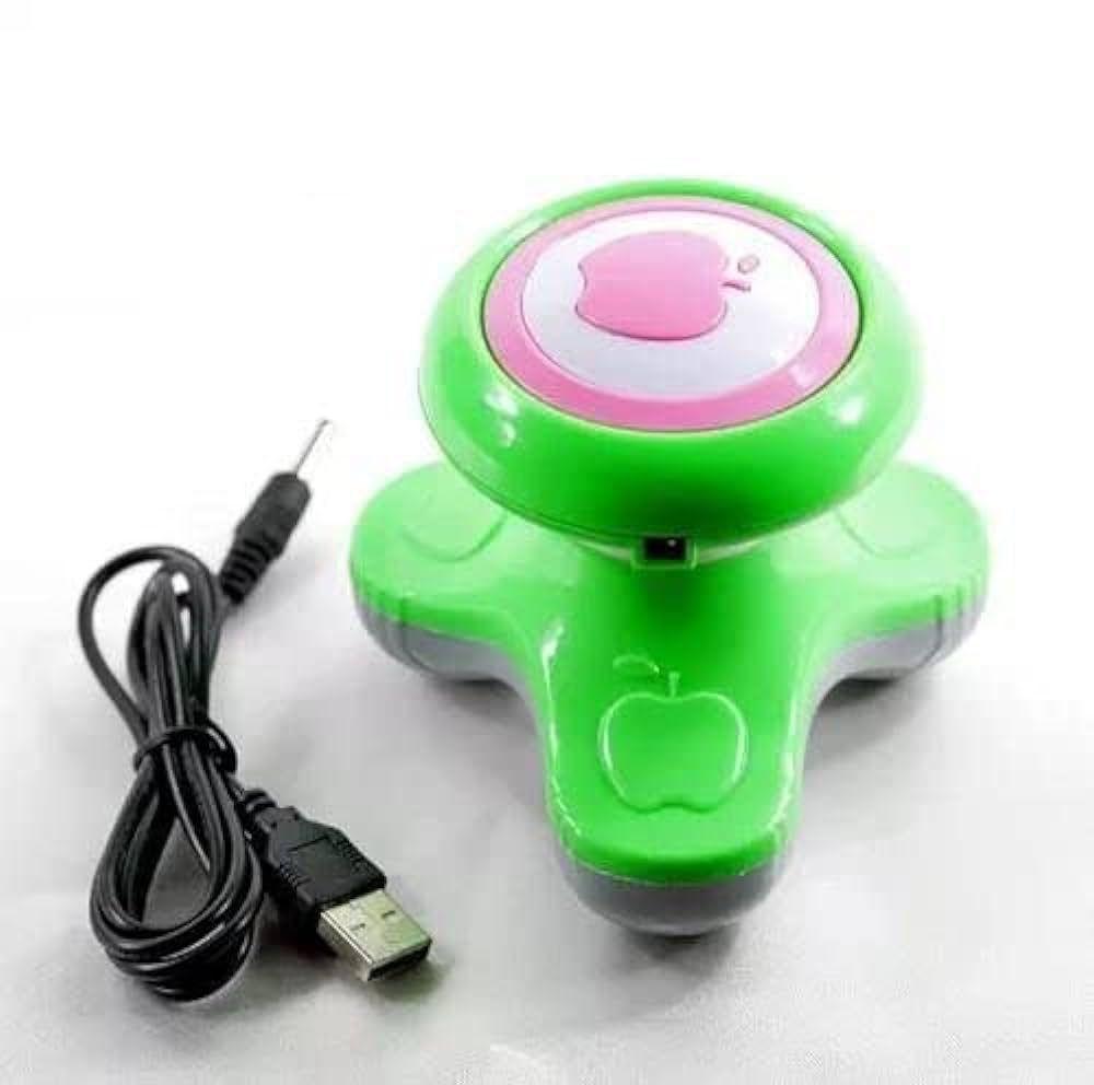 Portable Rechargeable Mini Massager 50ml Black Bottle