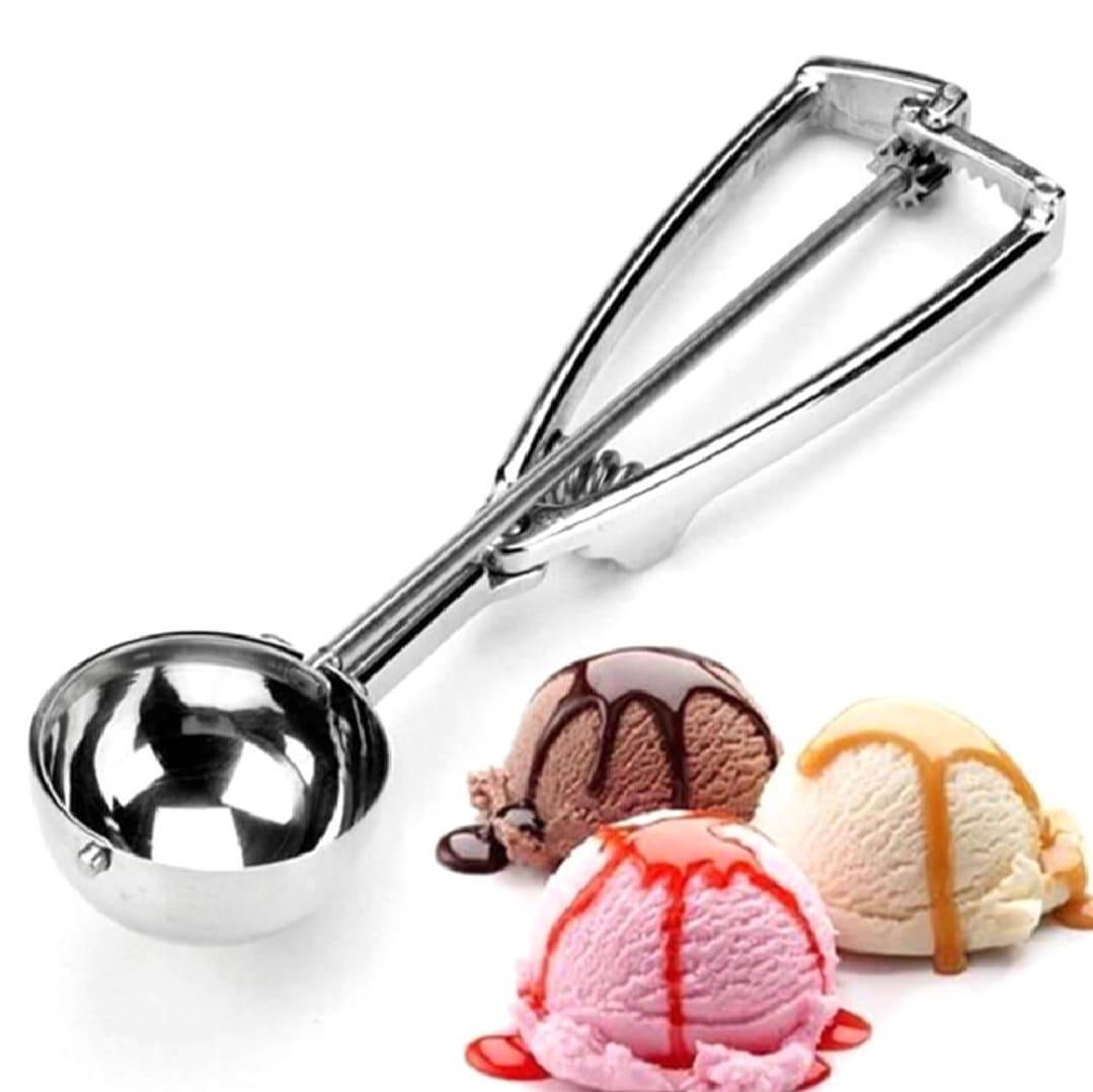 Stainless Steel Ice Cream Scoop for Home & Parties