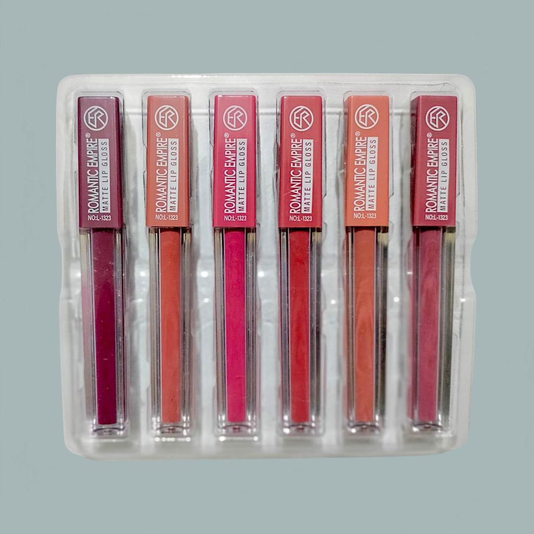 6 Pcs Hydrating Lip Gloss Set for Bold Lips