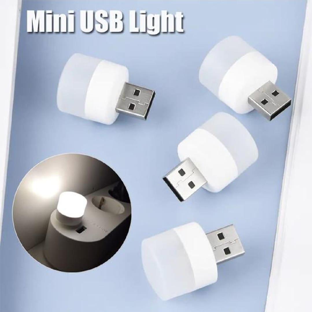 Mini USB Lights White Type-C Rechargeable