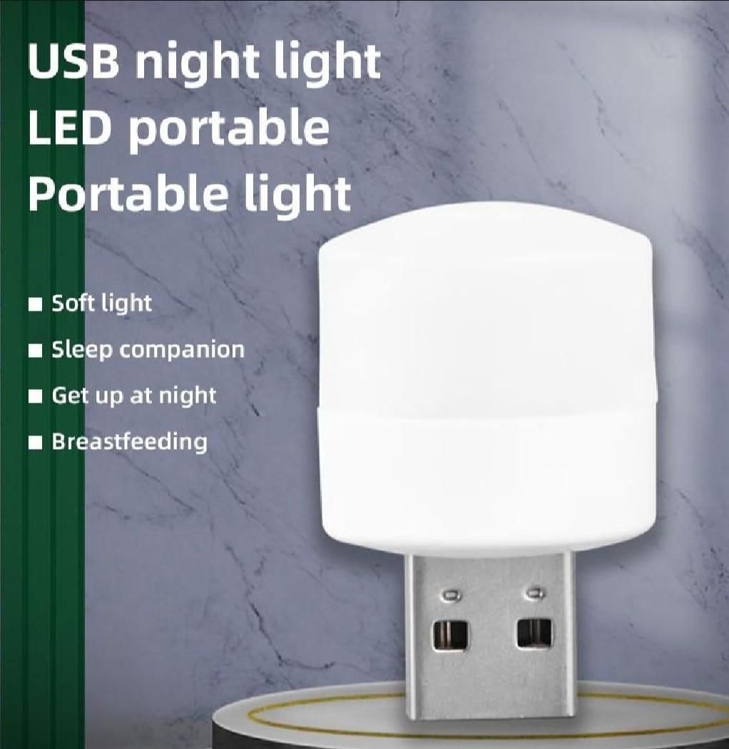 Mini USB Lights White Type-C Rechargeable