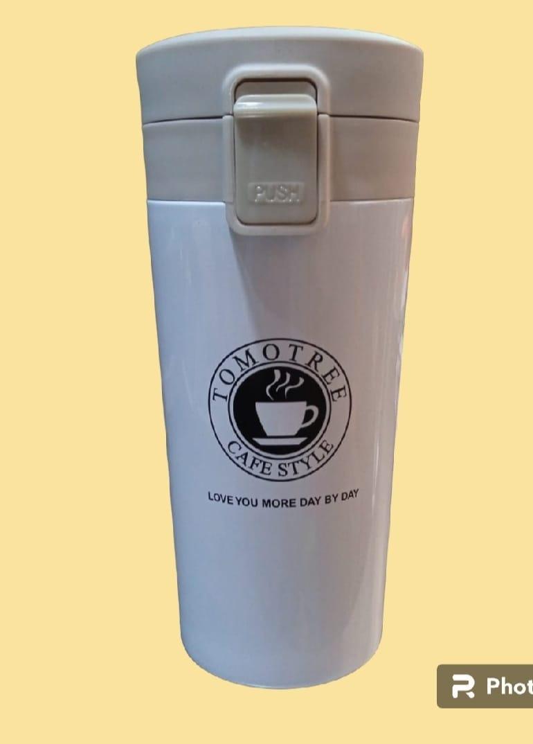 Stainless Steel 380ml Travel Mug White