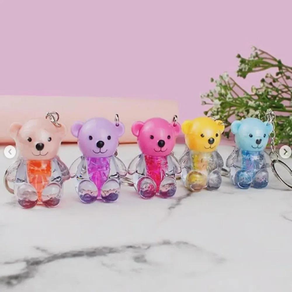 Teddy Bear Lip Oil Glossy Flavored Pack of 6