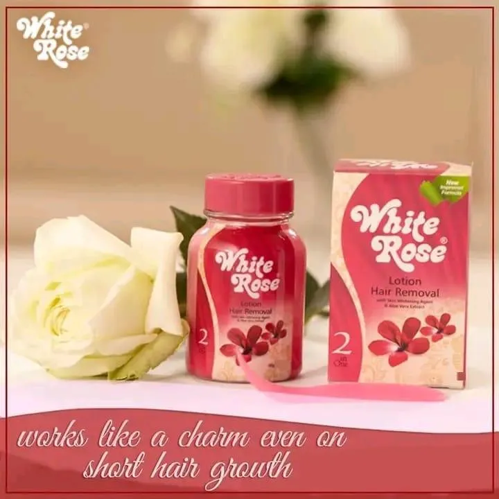 White Rose Hair Removal Cream for Smooth Skin