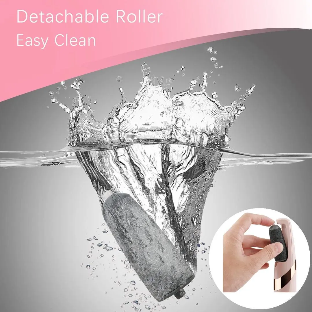 Electric Foot Exfoliator Scrubber ABS Plastic Pakistan