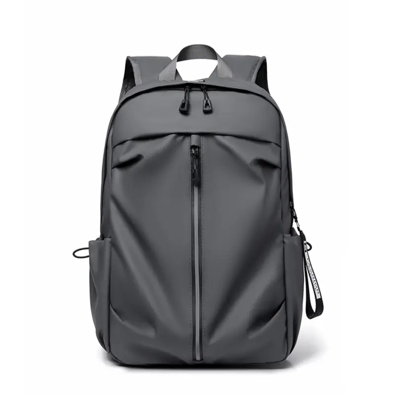 Light Gray Waterproof Men's Laptop Backpack