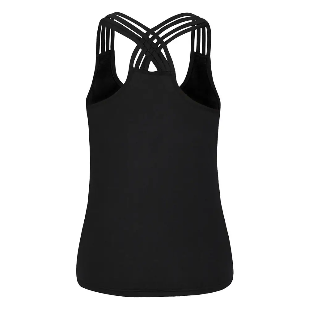Women Skull Print Slim Fit Breathable Vest