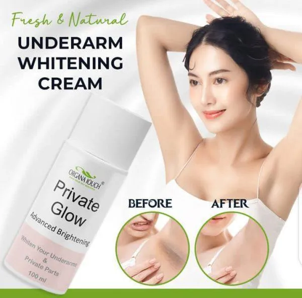Underarm Whitening Cream for Smooth Bright Skin All Skin Types