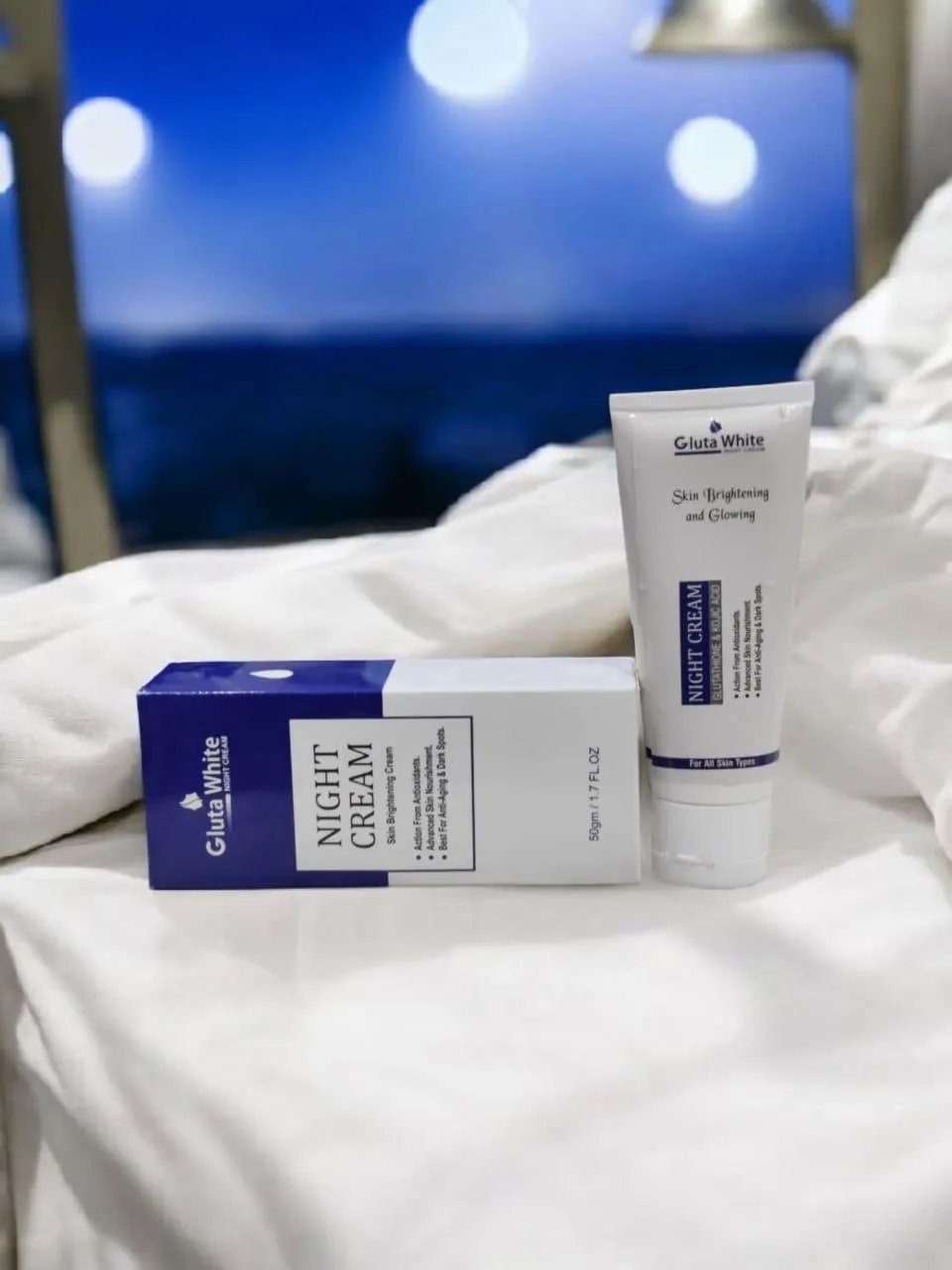 Glutawhite Night Cream 50gm Whitening Anti Aging