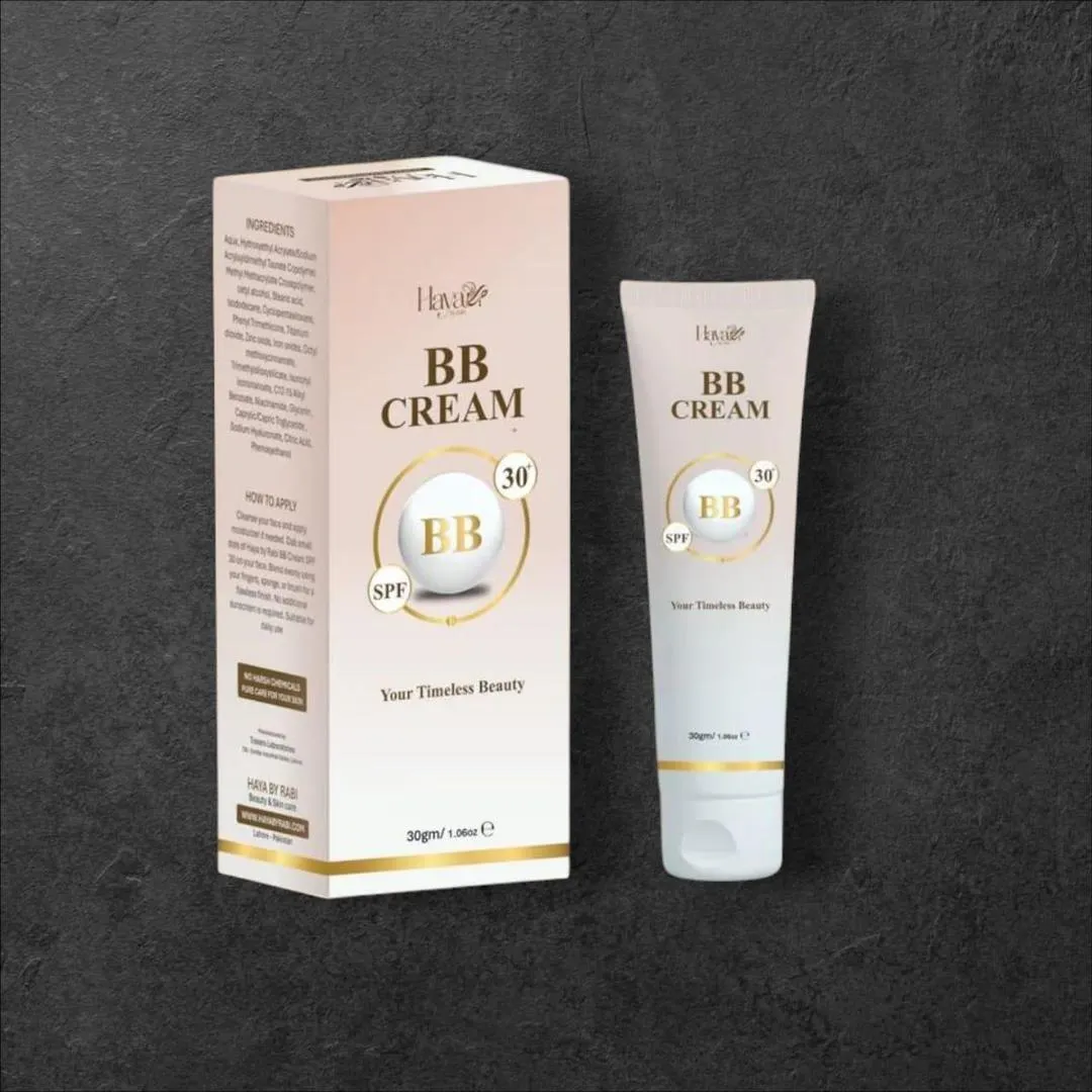 Haya BB Cream SPF 30 Pakistani Skin Type