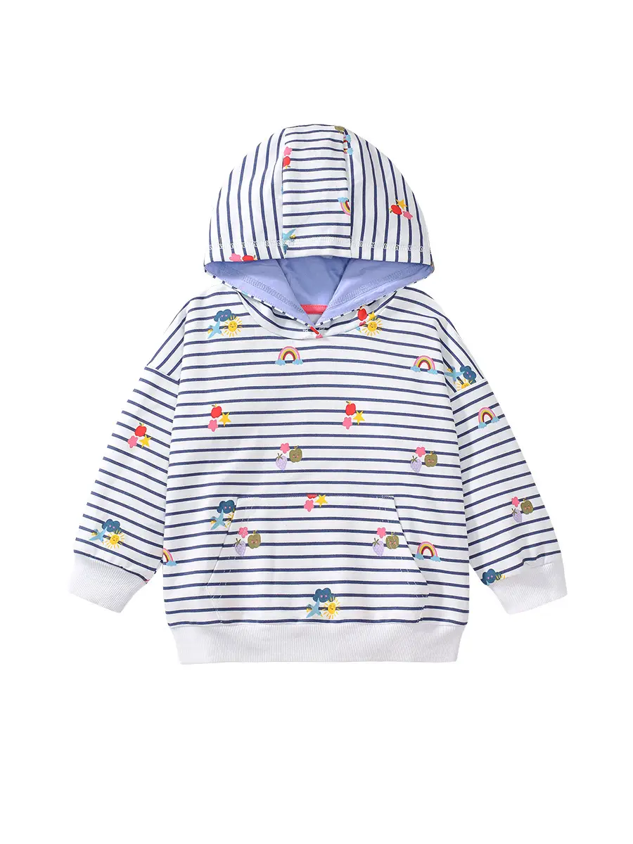 Cute Girls Hooded Sweatshirt Cotton Autumn Kids