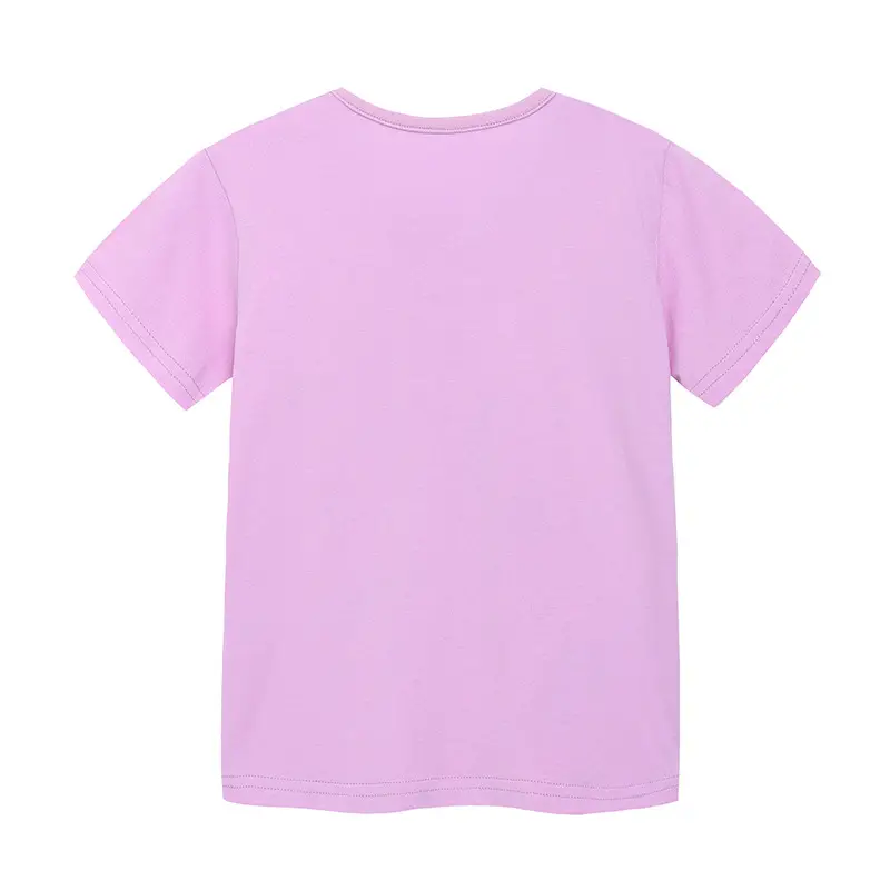 Girls Summer Cotton T-Shirt Short Sleeve Kids Fashion