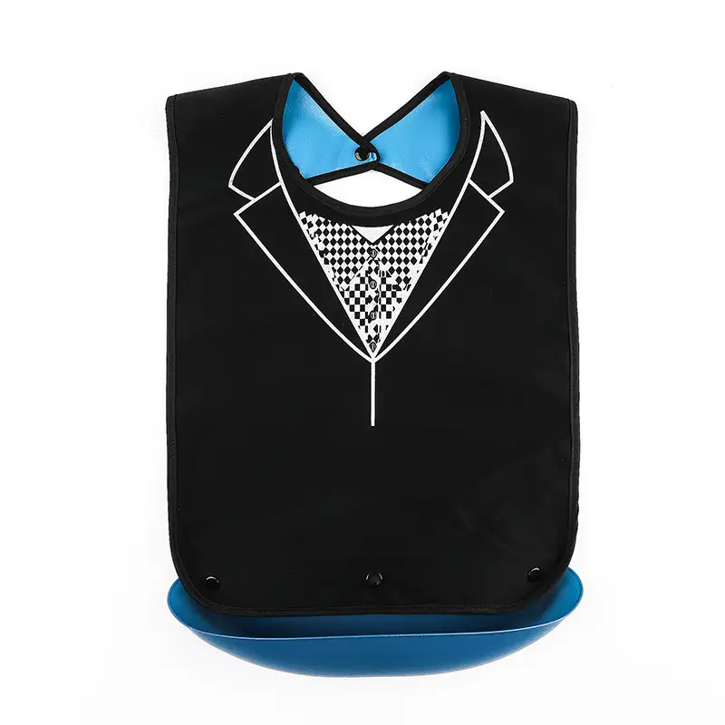 Waterproof Bib for Elderly Family & Guests