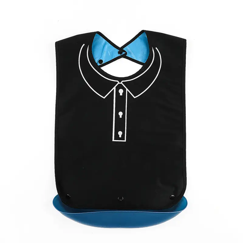 Waterproof Bib for Elderly Family & Guests