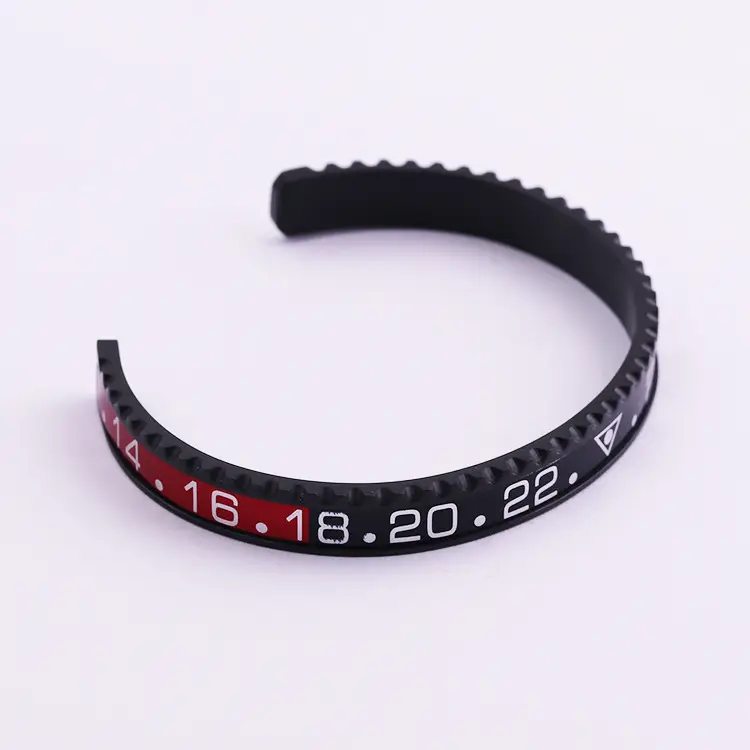 Adjustable C-Bracelets with Roman Numeral Design
