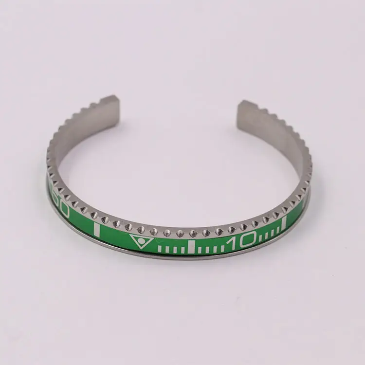 Adjustable C-Bracelets with Roman Numeral Design