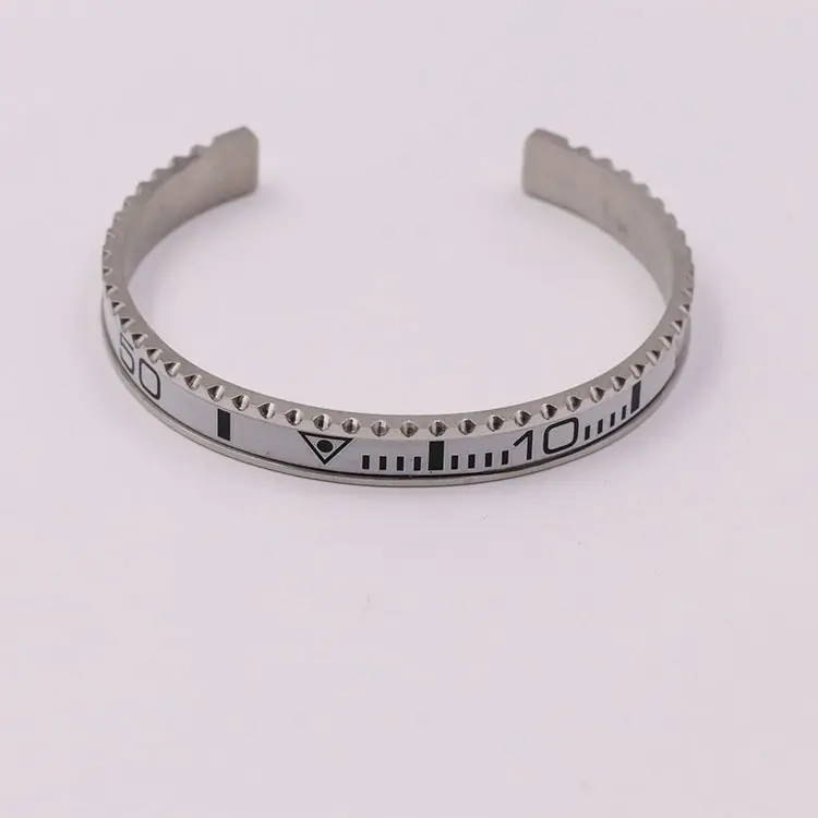 Adjustable C-Bracelets with Roman Numeral Design