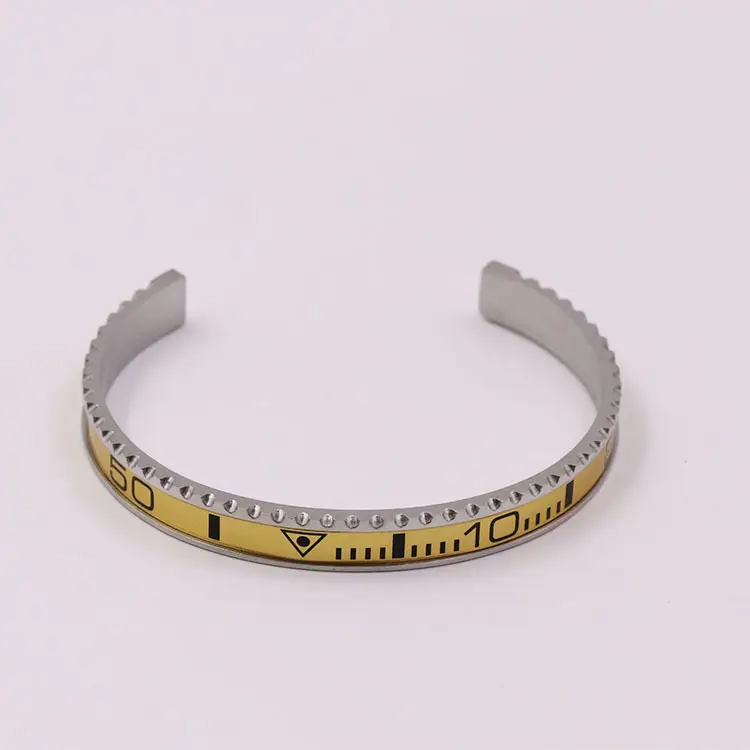 Adjustable C-Bracelets with Roman Numeral Design