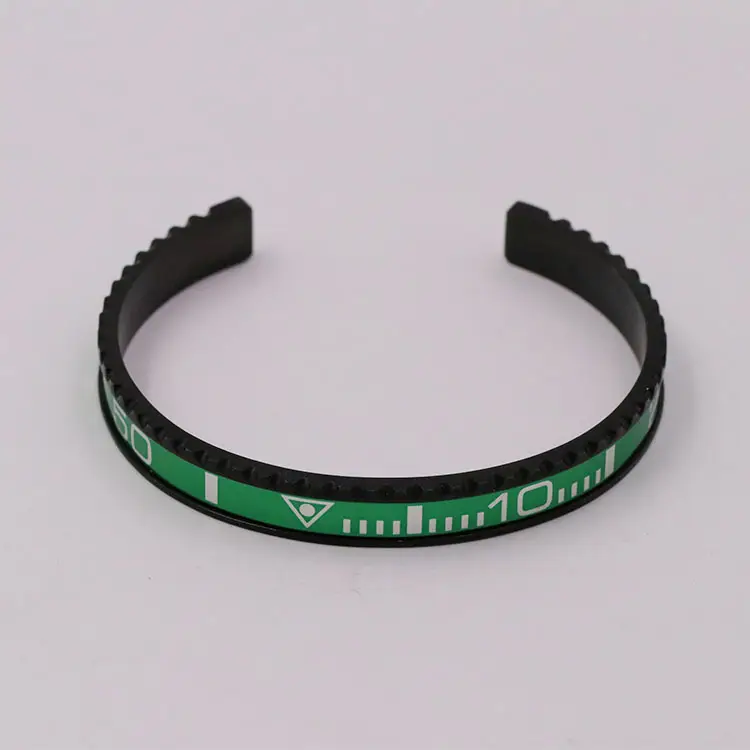 Adjustable C-Bracelets with Roman Numeral Design