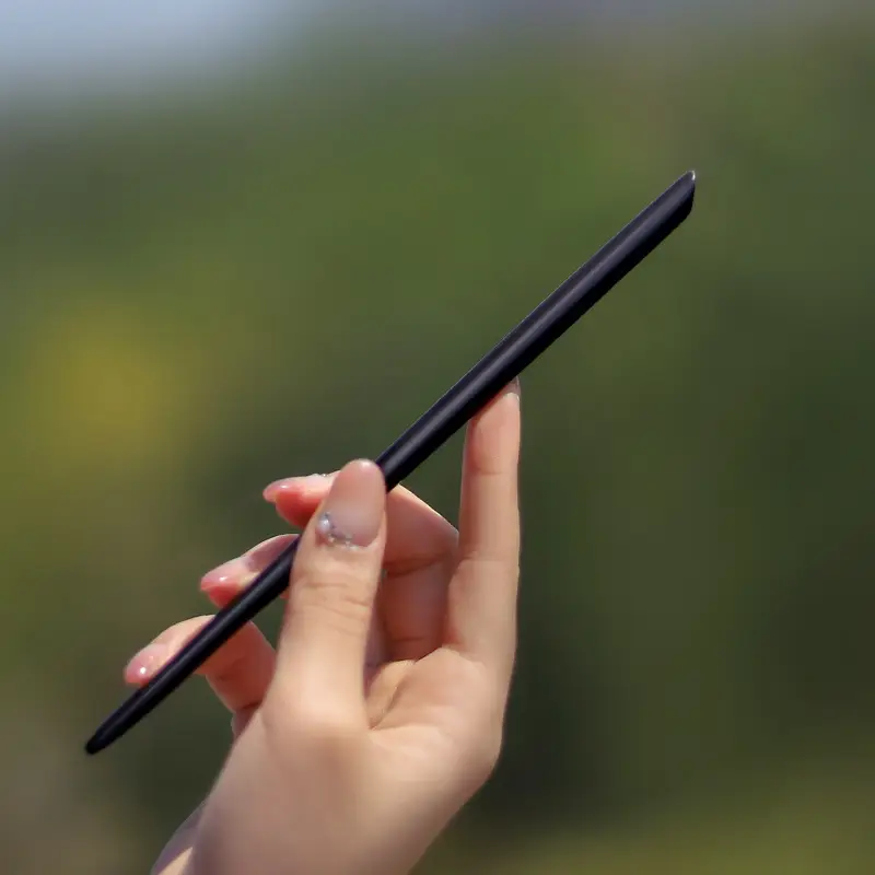 Natural Black Ebony Hairpins for Women