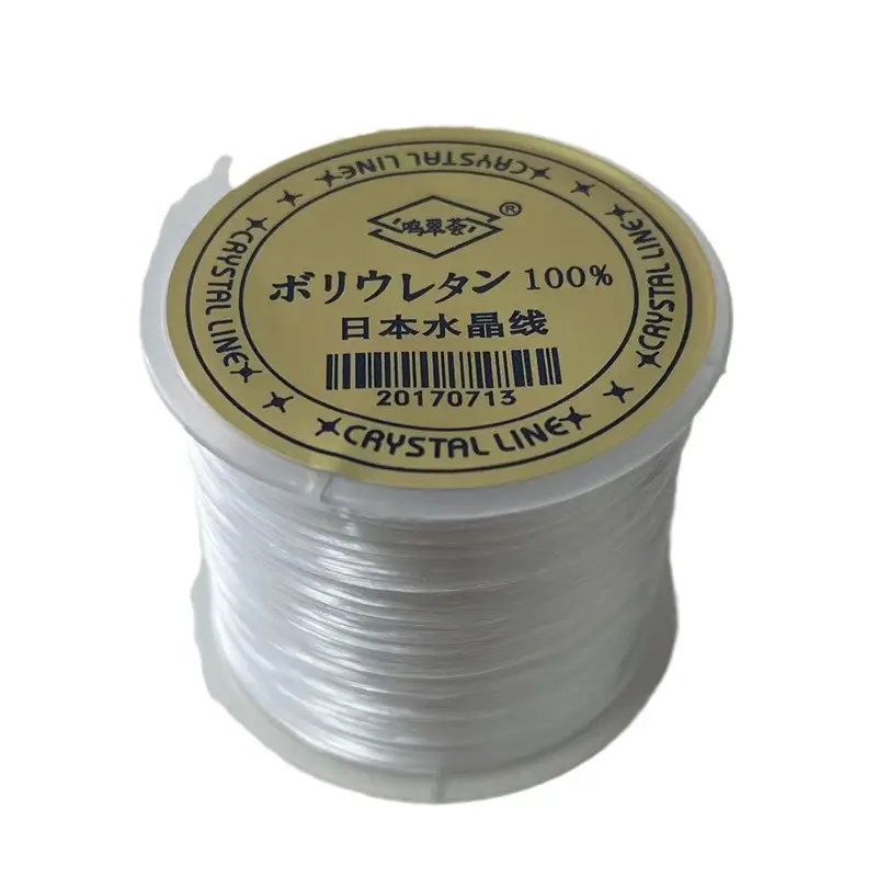 Premium Elastic Line for Bracelets & Jewelry Making - Red Black White